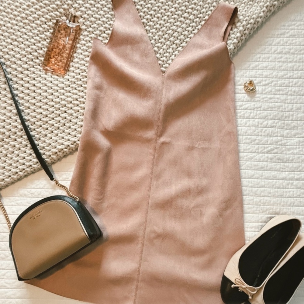 ZARA Suede Mini Dress